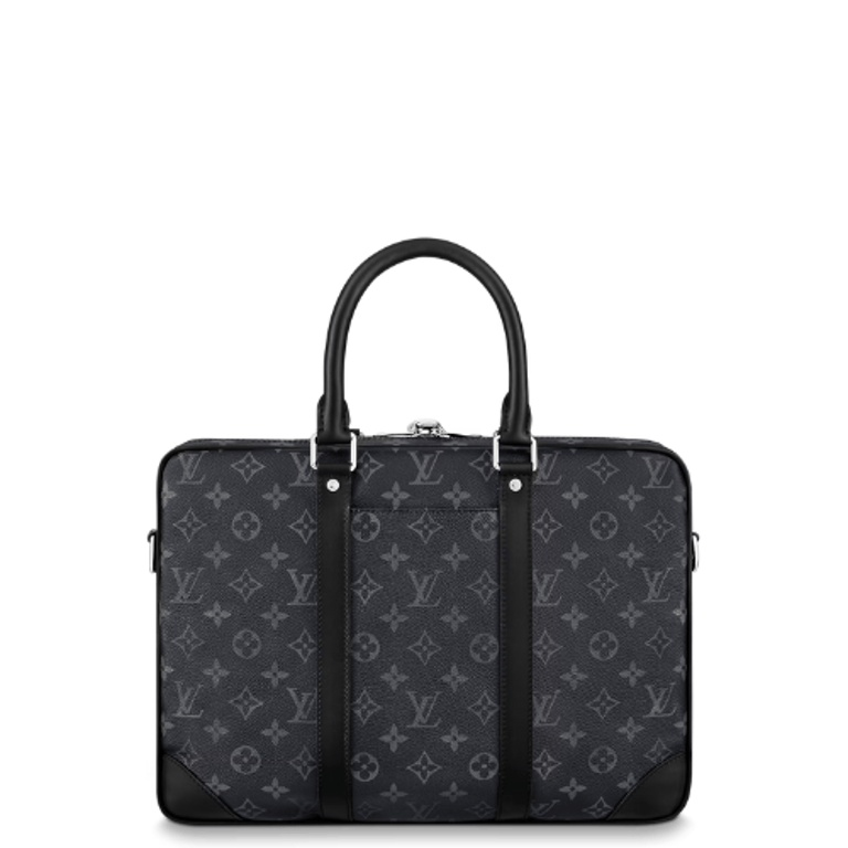 LUV 40CM PORTE DOCUMENTS VOYAGE PM BRIEFCASE BLACK M46457