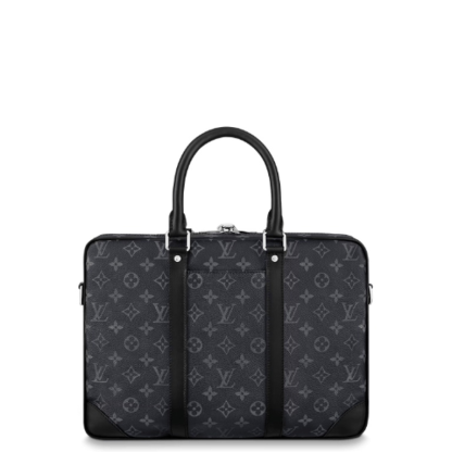 LUV 40CM PORTE DOCUMENTS VOYAGE PM BRIEFCASE BLACK M46457