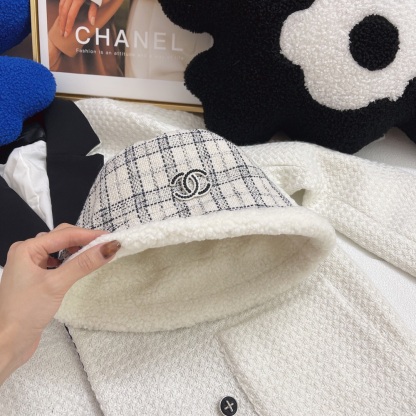 CC CC DOULBLE SIDE FLUFFY x FANTASY TWEED WHITE