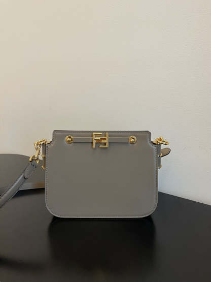 FI Touch Gray Bag For Woman 19cm/7.5in