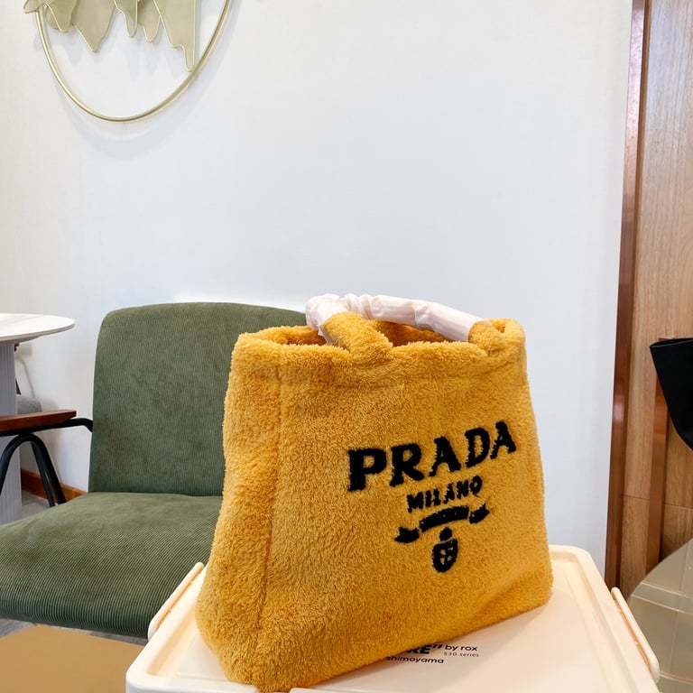 PR TERRY TOTE BAG YELLOW 41CM