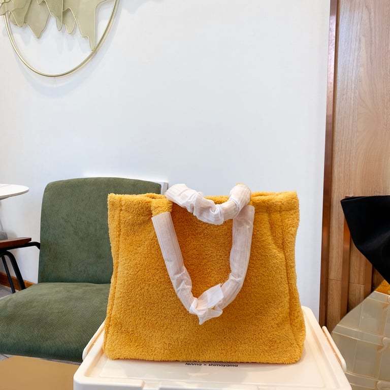 PR TERRY TOTE BAG YELLOW 41CM