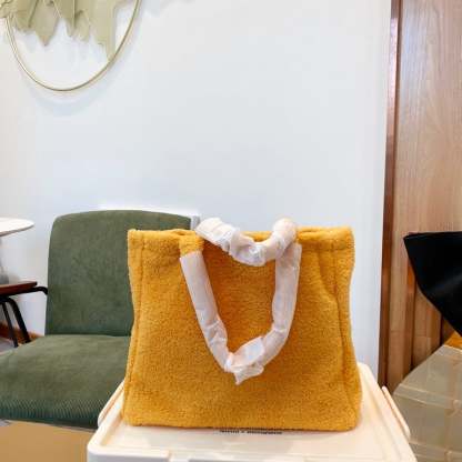 PR TERRY TOTE BAG YELLOW 41CM