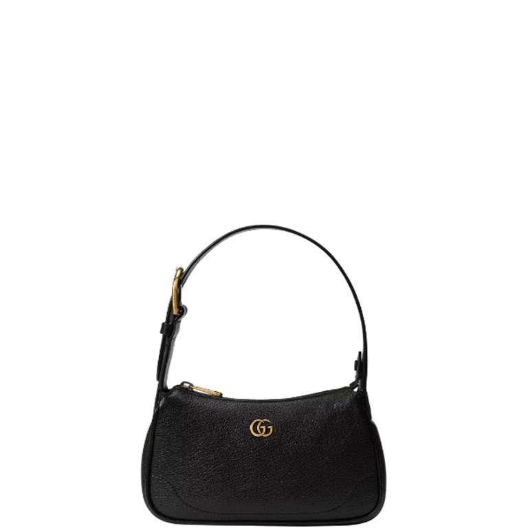 GG APHRODITE MINI SHOULDER BAG BLACK 21CM
