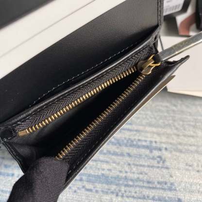 GG MARMONT CARD CASE WALLET 11CM BLACK 466492 DTD1T 1000