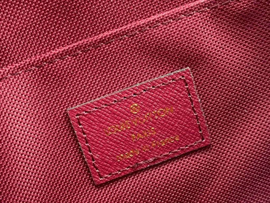 LUV POCHETTE FELICIE WINE RED 21CM