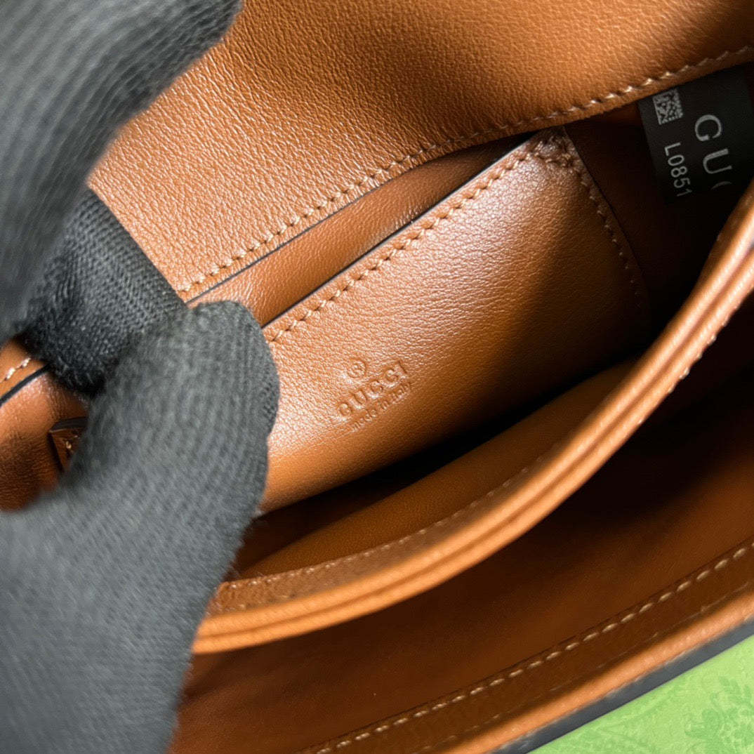 gg Blondie Mini Bag Red For Women, Women’s Bags 8.7in/22cm gg‎ ‎698643 UXXAG 2671