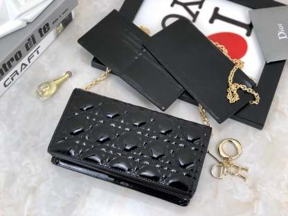 dir LADY POUCH CHERRY BLACK S0204OVRB_M900