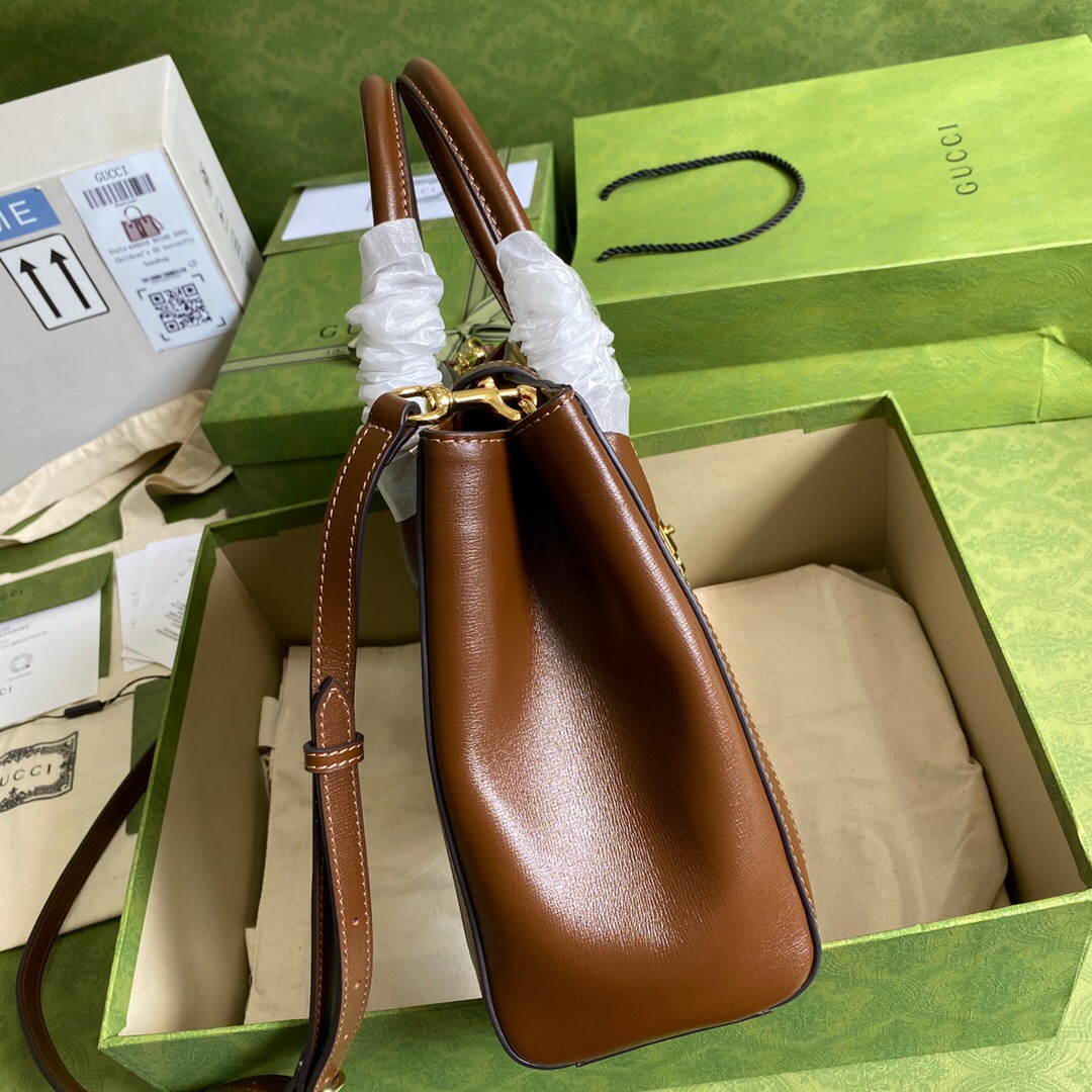 GG JACKIE 1961 MEDIUM TOTE BAG 649016 HUHHG 8565