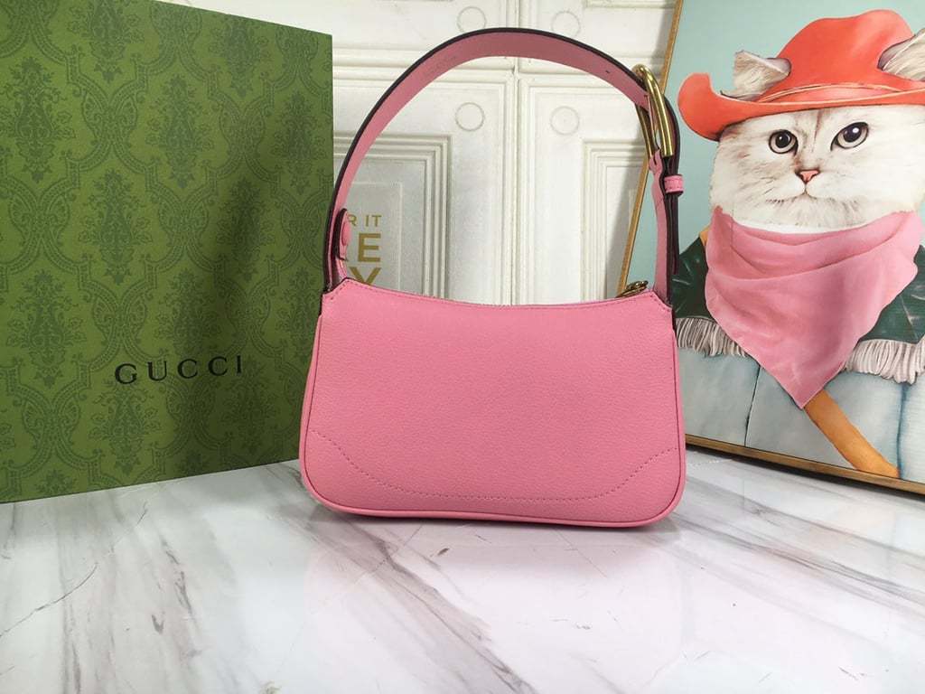 GG APHRODITE MINI SHOULDER BAG 21CM PINK