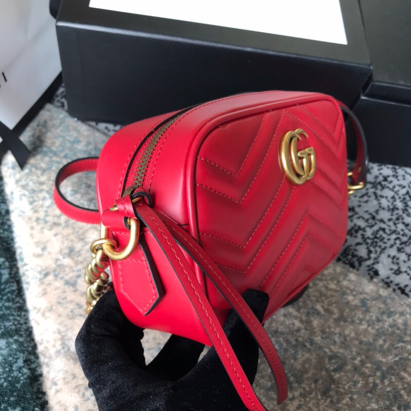 GG MARMONT SMALL MATELASSE SHOULDER BAG 447632 DTD1T 6433