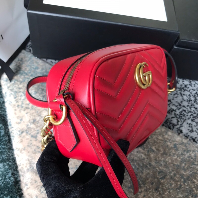 GG MARMONT SMALL MATELASSE SHOULDER BAG 447632 DTD1T 6433