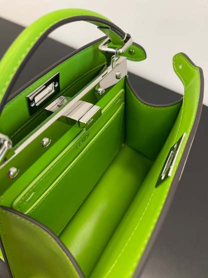 FI Peekaboo ISeeU Petite Chartreuse Small Bag For Woman 20cm/8in