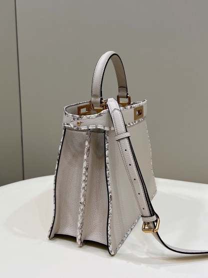 FI Peekaboo ISeeU Medium Ivory For Women, Women’s Handbags, Shoulder Bags 13.1in/33.5cm FF