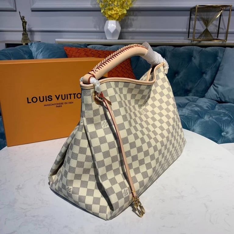 LUV 41CM DAMIER AZUR ARTSY MM