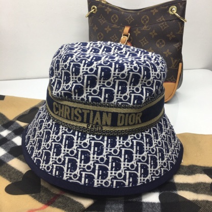 DOR OBLIQUE BUCKET HAT DARK BLUE