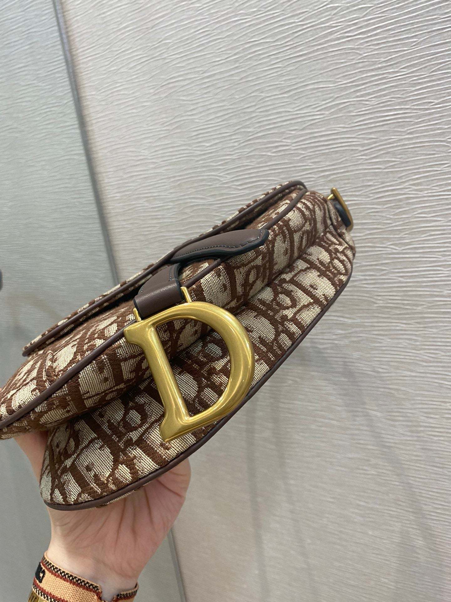 DI Brown Mini Saddle Bag For Women 21cm/7in CD