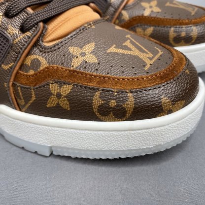 LUV TRAINER SNEAKER MONOGRAM CANVAS BROWN VIRGIL ABLOH