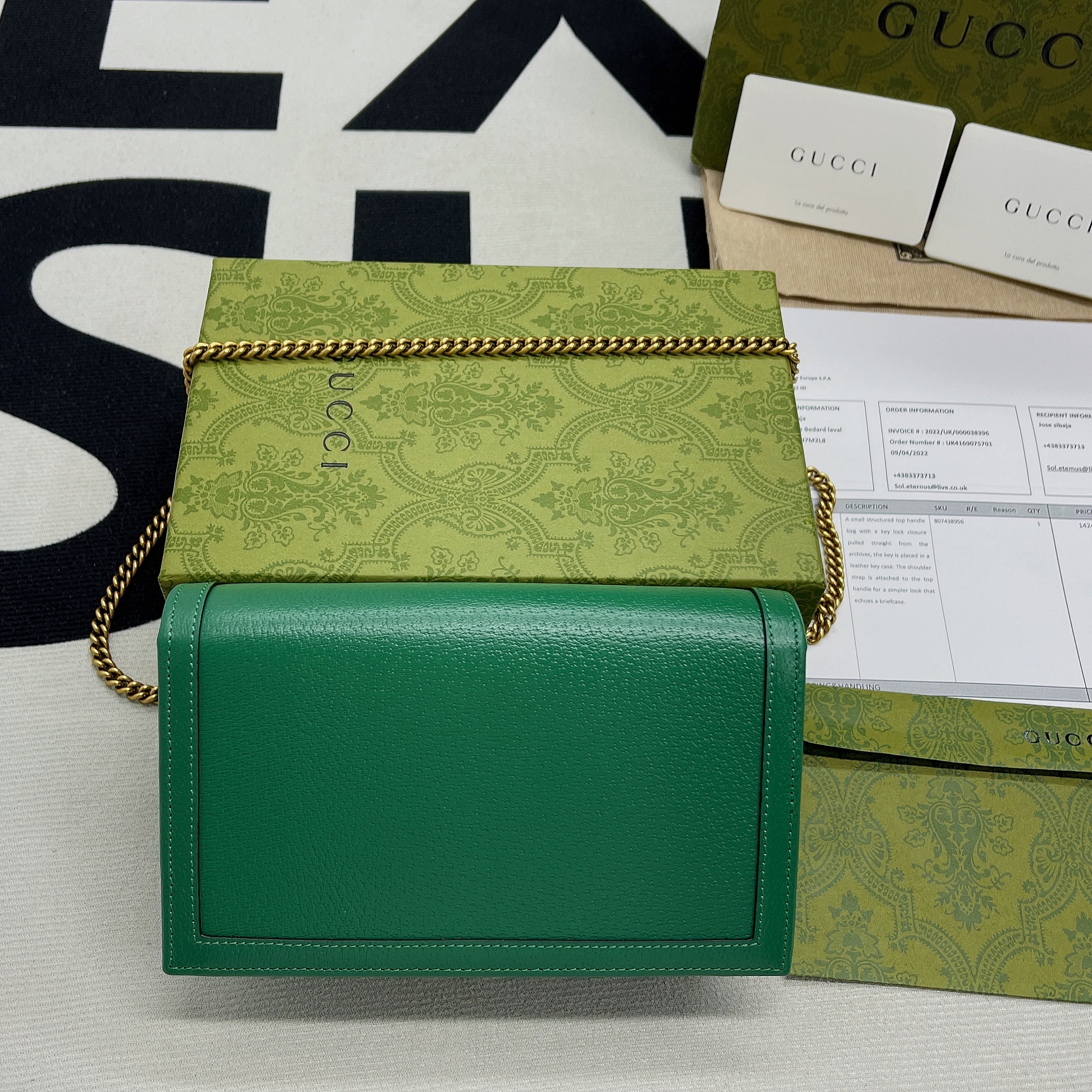 gg Diana Mini Bag With Bamboo Green For Women, Women’s Bags 7.5in/19cm gg ‎696817 DJ20T 3120