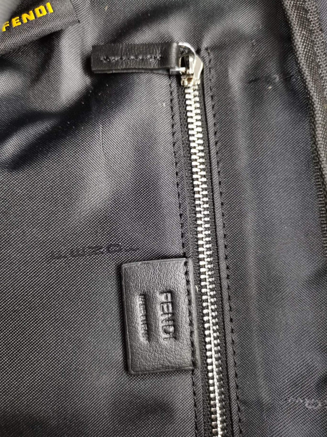 FI Little Monster Belt Bag Black/Yellow For Men, Men’s Bags 7.9in/20cm FF