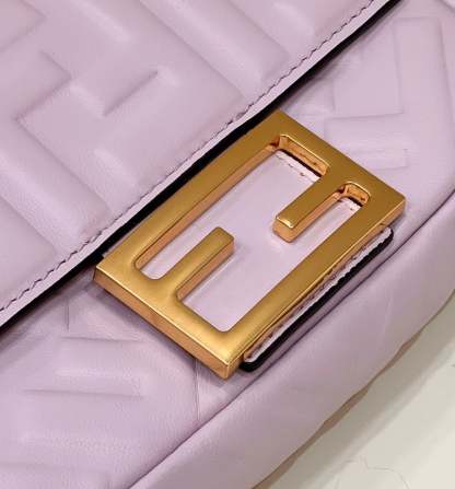 FI Baguette Purple For Women, Women’s Handbags, Shoulder And Crossbody Bags 7.5in/19cm FF 8BS017