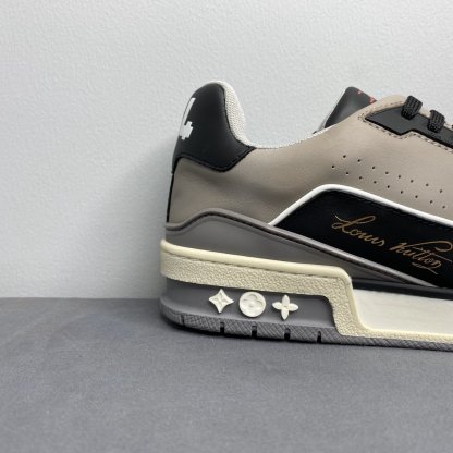 LUV TRAINER SNEAKER MIX OF MATERIALS BLACK/BROWN