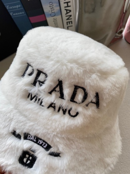 PD BUCKET HATS WIDE-BRIMMED HATS WHITE