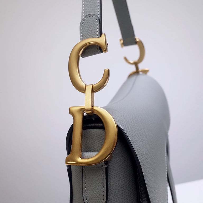 DIR MICRO SADDLE GOATSKIN CLOUD BLUE