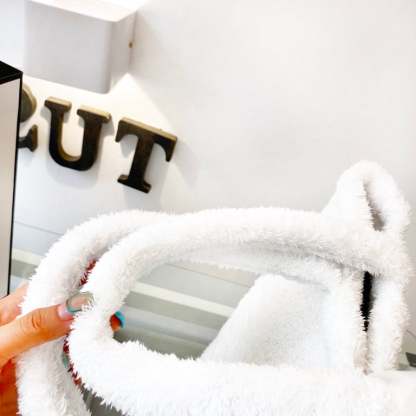 PR TERRY TOTE BAG WHITE 41CM