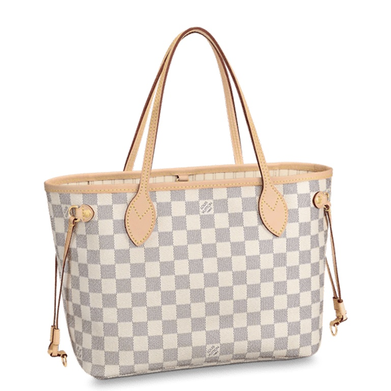 LUV 29M PM NEVERFULL DAMIER AZUR