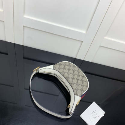 gg Ophidia gg Mini Bag Beige And Ebony gg Supreme Canvas For Women 7.9in/20cm gg 658551 96IWG 9794