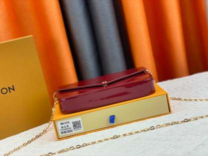 LUV POCHETTE FELICIE WINE RED 21CM