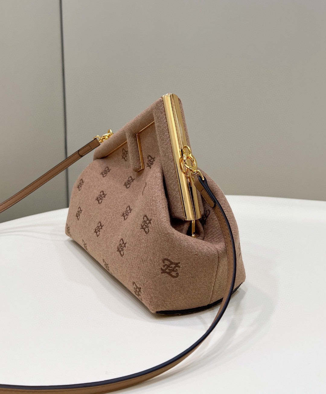 FI First Small Brown Bag For Woman 26cm/10in
