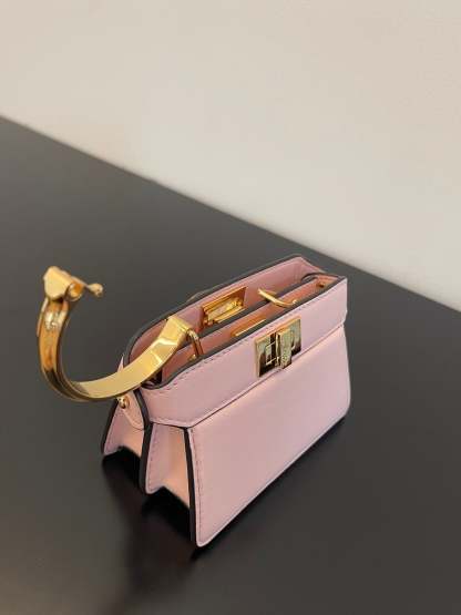 FI Peekaboo ISeeU Petite Light Pink Micro Bag For Woman 11cm/4.5in