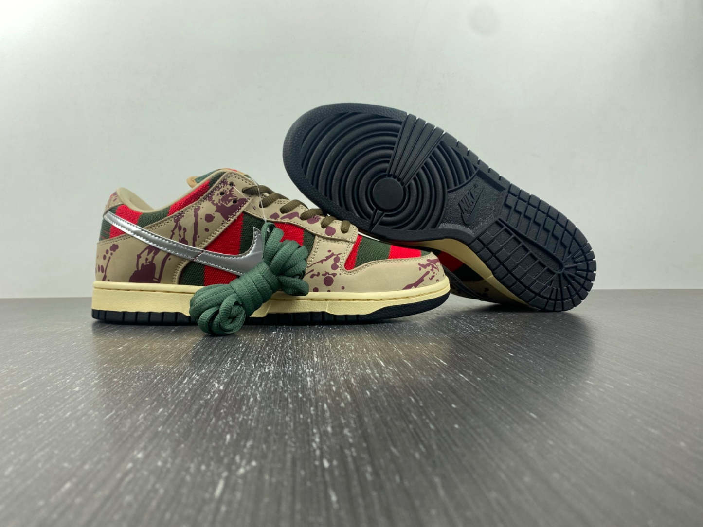 Designer SB Dunk Low “Freddy Krueger”