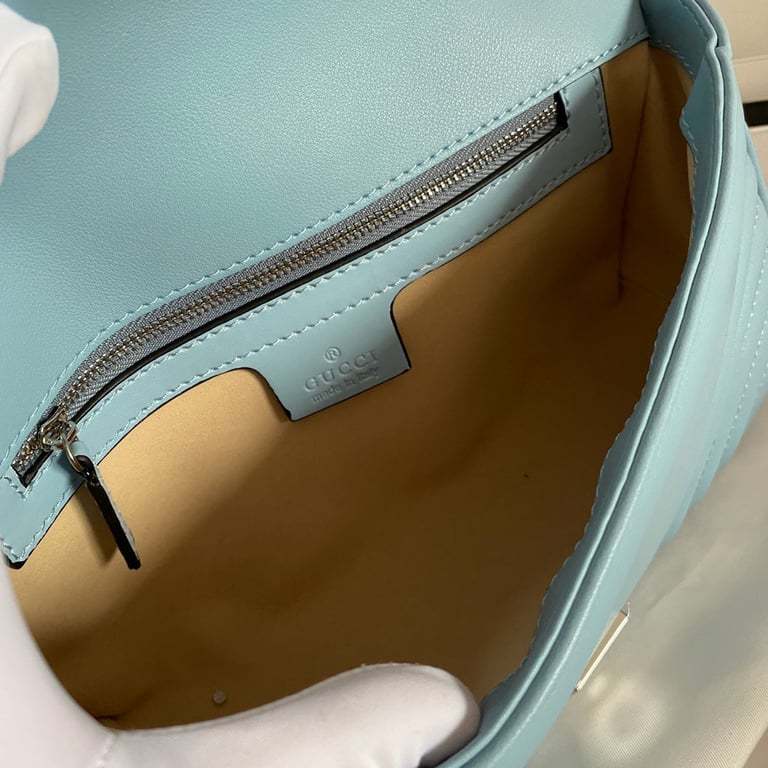 GG MARMONT MATELASSE SHOULDER BAG 26CM