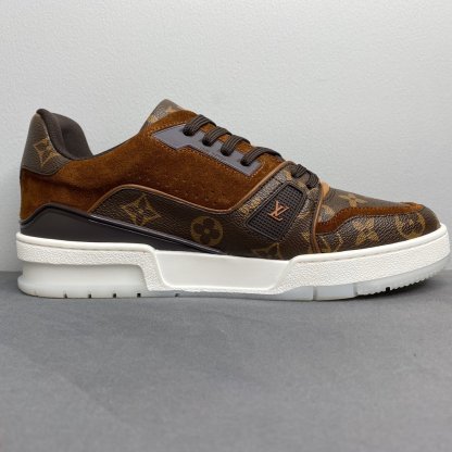 LUV TRAINER SNEAKER MONOGRAM CANVAS BROWN VIRGIL ABLOH
