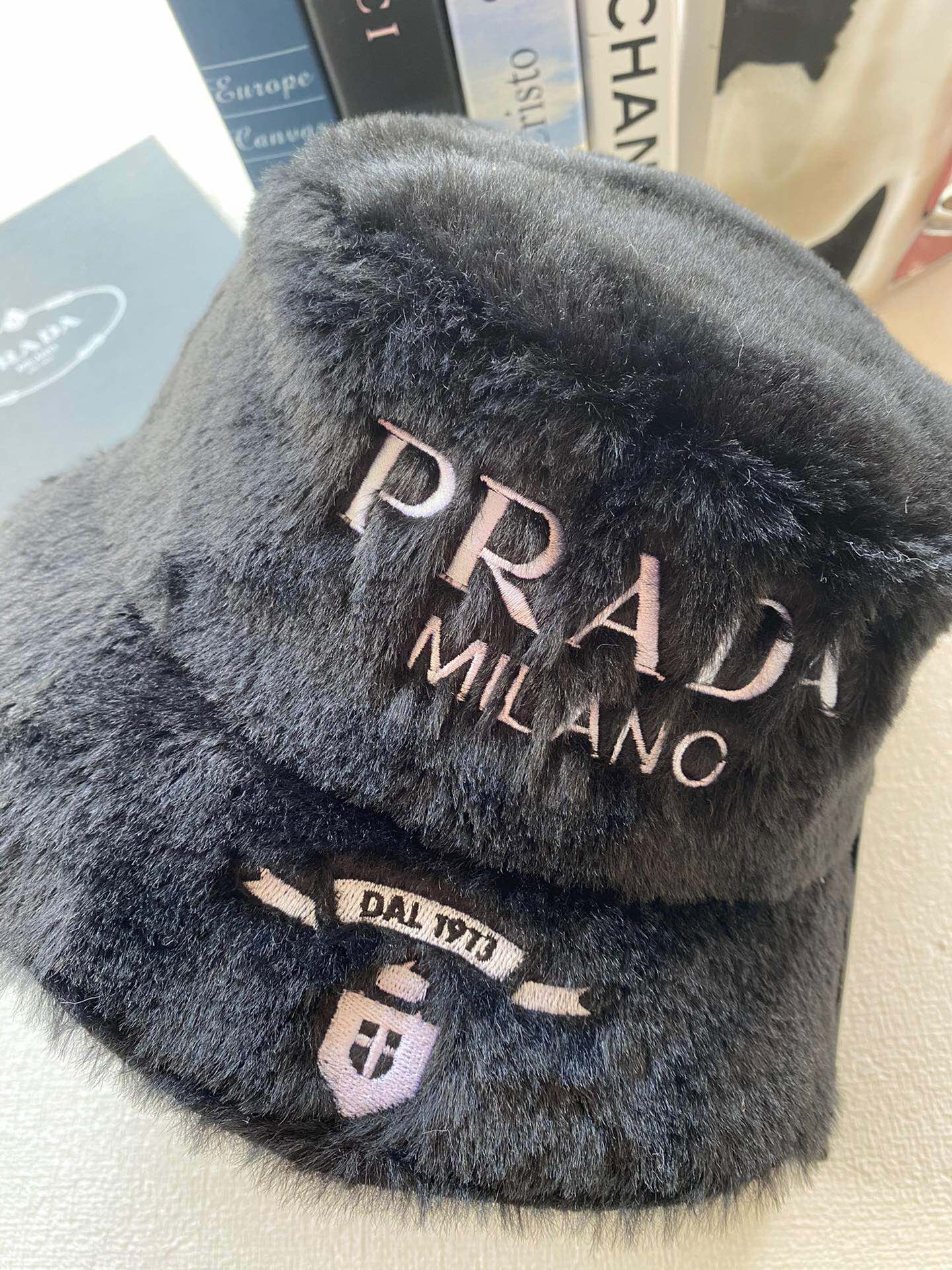 PD BUCKET HATS WIDE-BRIMMED HATS BLACK