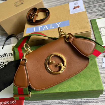 gg Blondie Mini Bag Red For Women, Women&#8217;s Bags 8.7in/22cm gg‎ ‎698643 UXXAG 2671