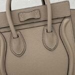 CE NANO LUGGAGE BAG IN DRUMMED CALFSKIN BEIGE 189243DRU09SO