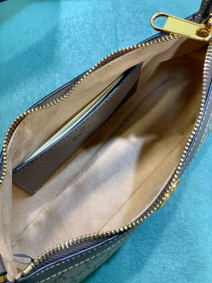 GG OPHIDIA SMALL HANDBAG 25CM 735145 KAAAD 8358