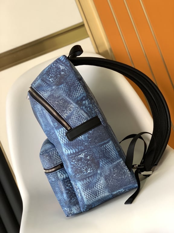 LUV 15.7IN/40CM PM DISCOVERY BACKPACK DAMIER BLUE