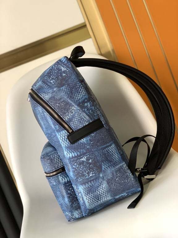 LUV 15.7IN/40CM PM DISCOVERY BACKPACK DAMIER BLUE