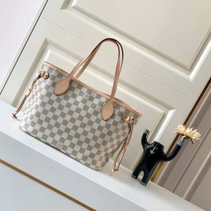 LUV 29M PM NEVERFULL DAMIER AZUR
