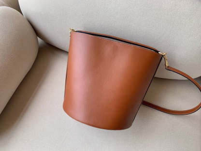 CE Bucket 16 Bag Brown For Women 10in/25cm  195573CR4.04LU