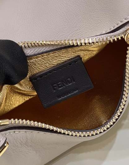 FI FIgraphy Beige Mini Shoulder Bag For Woman 16.5cm/6.5in
