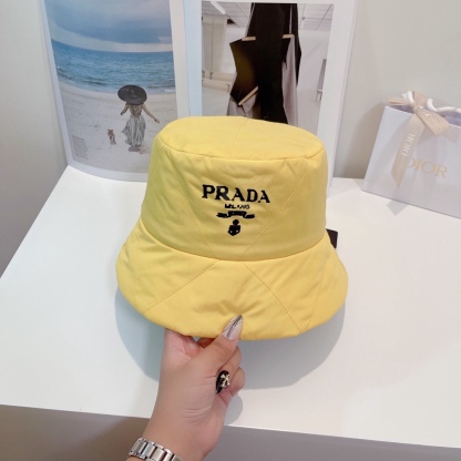 PD PADDED RENYLON BUCKET HAT YELLOW