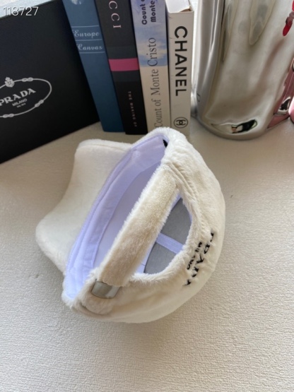 PD BASEBALL CAP SHEEPSKIN WHITE