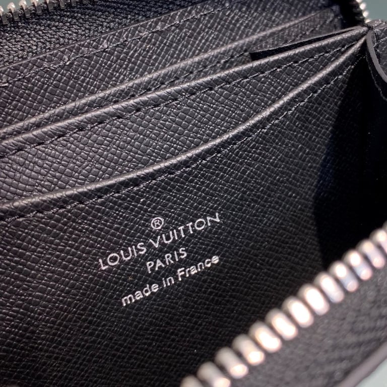 LOUIS VUITTON ZIPPY COIN PURSE DAMIER GRAPHITE WALLET 11CM N63070