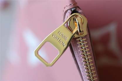 LUV MONOGRAM EMPREINTE PINK NEVERFULL MM FOR WOMEN 12.2IN/31CM